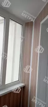 Отделка балкона сапожок с утеплением