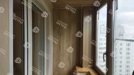 Остекление и отделка балкона Остекление и отделка балкона