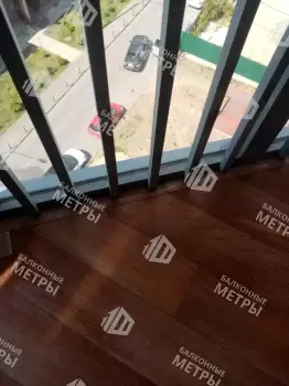 Отделка пола и потолка на балконе Отделка пола и потолка на балконе