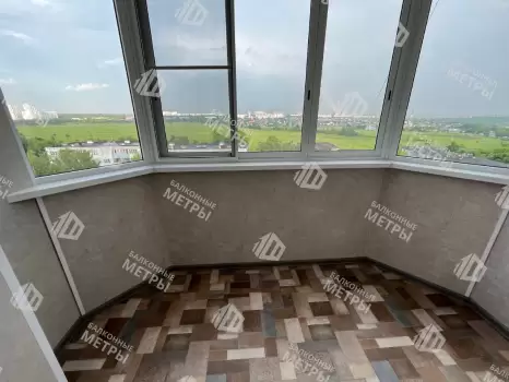 Остекление и отделка балкона панелями ПВХ Остекление и отделка балкона панелями ПВХ