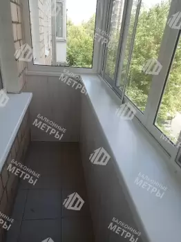 Остекление и отделка балкона Остекление и отделка балкона