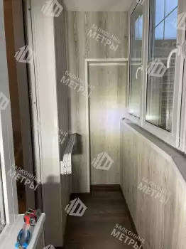 Отделка балкона с утеплением в доме П-44 в Балашихе Отделка балкона с утеплением в доме П-44 в Балашихе