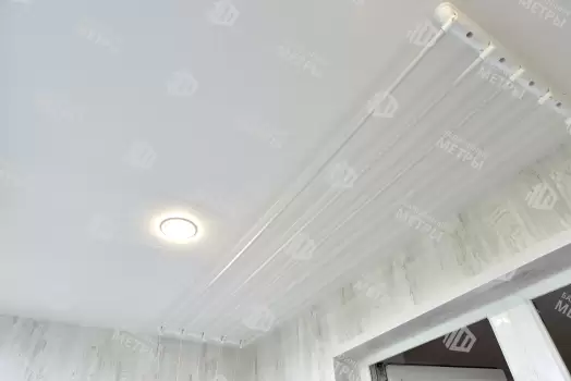 Отделка балкона ПВХ с утеплением