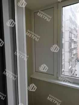 Остекление и отделка эркерной лоджии под ключ Остекление и отделка эркерной лоджии под ключ