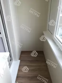 Остекление и отделка эркерной лоджии под ключ Остекление и отделка эркерной лоджии под ключ