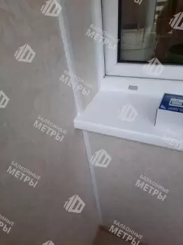 Остекление и отделка балкона Лодочка Остекление и отделка балкона Лодочка