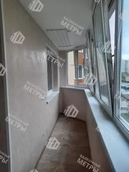 Остекление и отделка балкона Лодочка Остекление и отделка балкона Лодочка