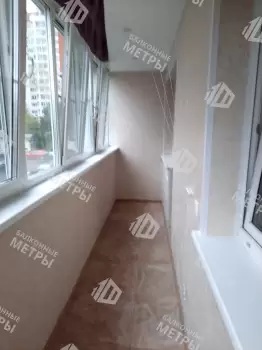 Остекление и отделка балкона Лодочка Остекление и отделка балкона Лодочка