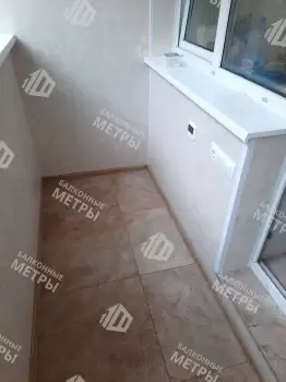 Остекление и отделка балкона Лодочка Остекление и отделка балкона Лодочка