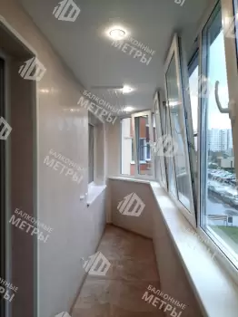 Остекление и отделка балкона Лодочка Остекление и отделка балкона Лодочка