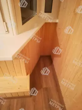 Остекление и отделка балкона Сапожок Остекление и отделка балкона Сапожок