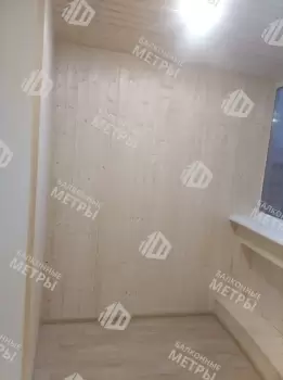 Теплое остекление балкона и отделка вагонкой Теплое остекление балкона и отделка вагонкой