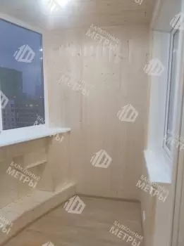 Теплое остекление балкона и отделка вагонкой Теплое остекление балкона и отделка вагонкой