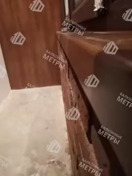 Отделка с объединением балкона и комнаты