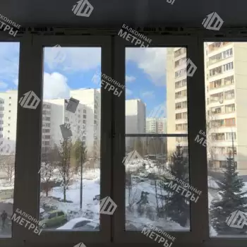 Остекление и отделка двух балконов Остекление и отделка двух балконов