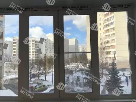 Остекление и отделка двух балконов Остекление и отделка двух балконов