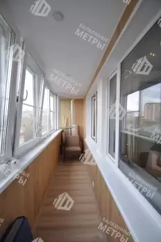 Остекление лоджии окнами с мультифункциональным стеклопакетом и отделка Остекление лоджии окнами с мультифункциональным стеклопакетом и отделка