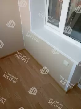 Остекление профилем Rehau и отделка балкона Остекление профилем Rehau и отделка балкона