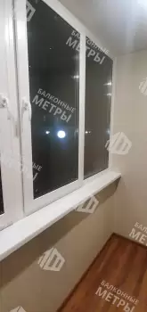 Остекление балкона и балконного блока профилем Rehau 60 и отделка панелями ПВХ Остекление балкона и балконного блока профилем Rehau 60 и отделка панелями ПВХ