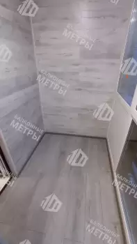 Отделка балкона с установкой теплого пола и остекление Rehau 70 Отделка балкона с установкой теплого пола и остекление Rehau 70