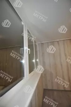 Отделка балкона под ключ с теплым остеклением ПВХ Brusbox Отделка балкона под ключ с теплым остеклением ПВХ Brusbox