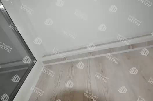Отделка балкона под ключ с теплым остеклением ПВХ Brusbox Отделка балкона под ключ с теплым остеклением ПВХ Brusbox