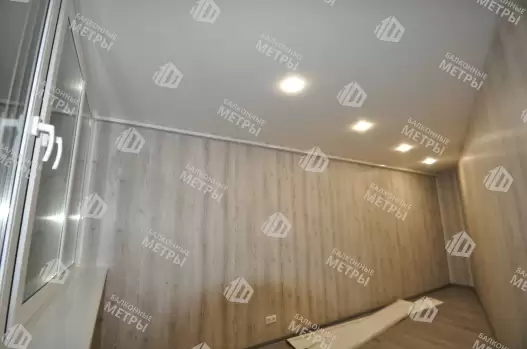 Отделка балкона под ключ с теплым остеклением ПВХ Brusbox Отделка балкона под ключ с теплым остеклением ПВХ Brusbox