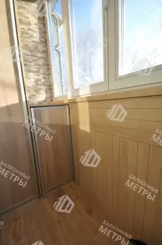 Отделка с утеплением балкона в панельном доме Отделка с утеплением балкона в панельном доме