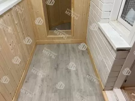 Отделка и утепление эркерного балкона Отделка и утепление эркерного балкона