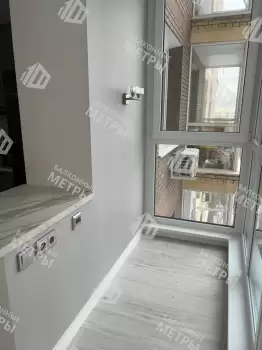 Отделка и утепление балкона Каблук в доме серии ПТ-44 Отделка и утепление балкона Каблук в доме серии ПТ-44